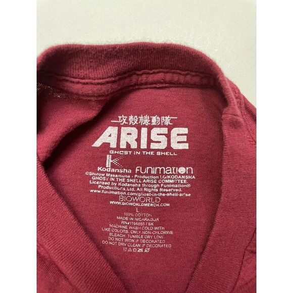 Arise Ghost In The Shell Motoko Kusanagi T-shirt Men Large Graphic Anime - Picture 4 of 5